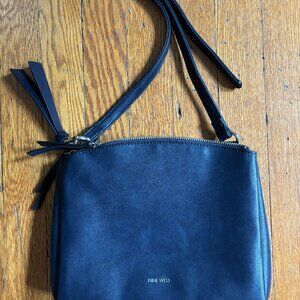 Nine West Crossbody Bag – Navy Blue Faux Leather